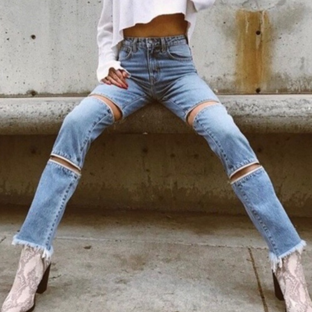 Carmar Zipper Jeans LF